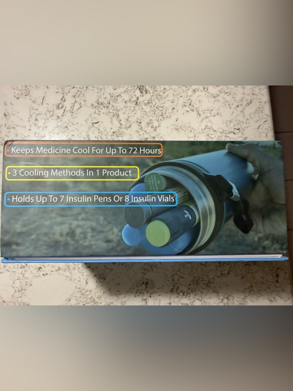 Medicine Cooler 3-in-1 USB Powered - Blue - Picture 2 of 3